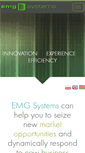 Mobile Screenshot of emg-systems.com